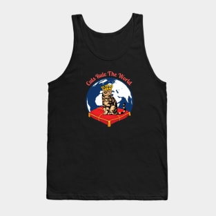 Cats Rule The World Tank Top